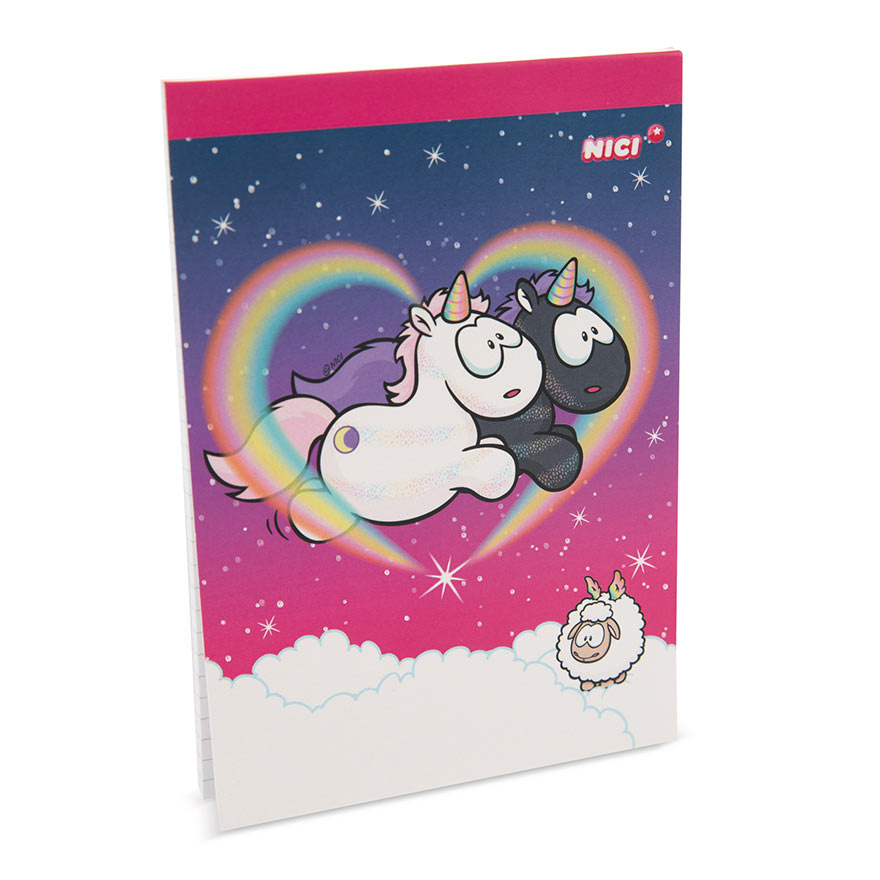 Theodor & Friends Unicorn A6 Notepad