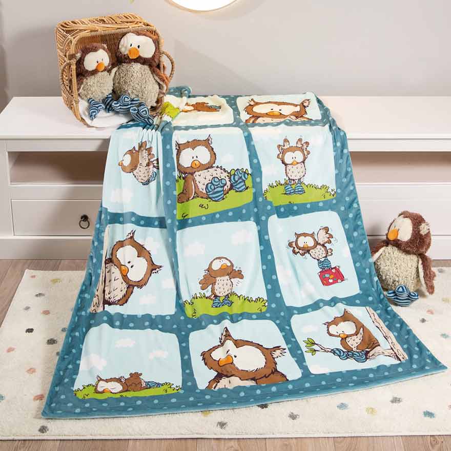 The Owlsons Plush Blanket