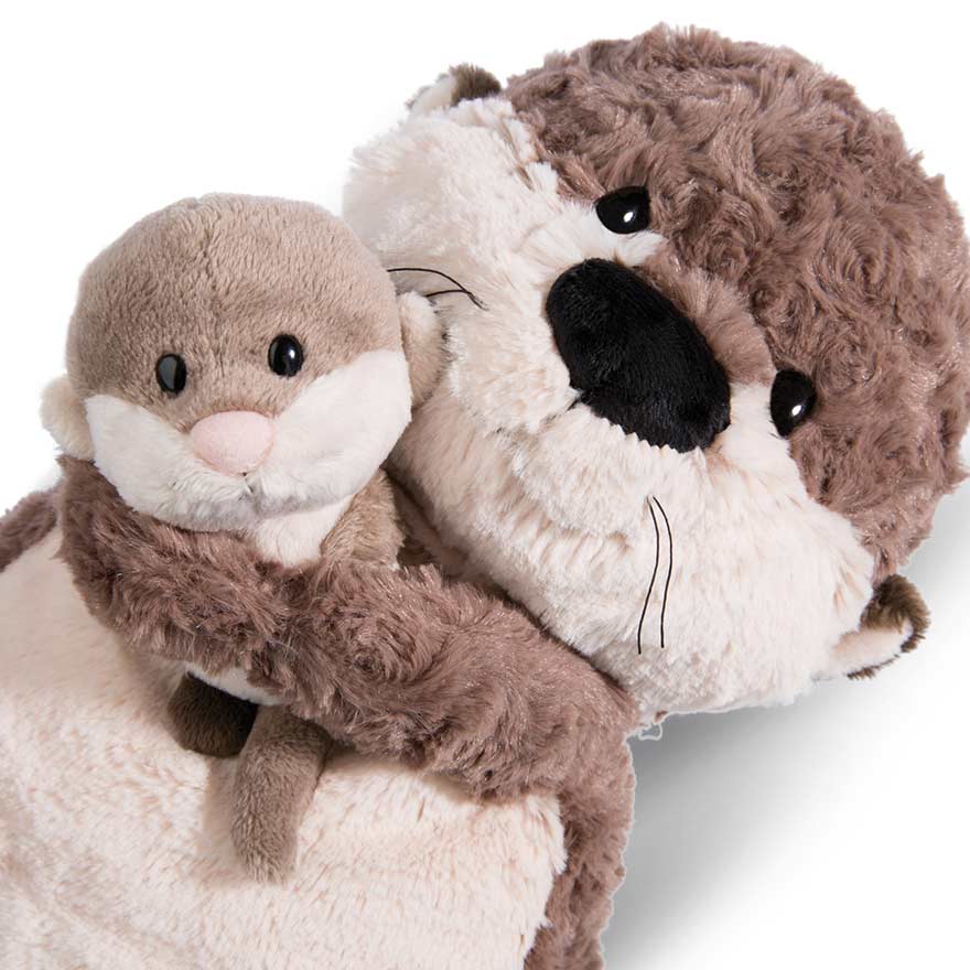 Forest Friends Oda Otter & Odalina Cushion