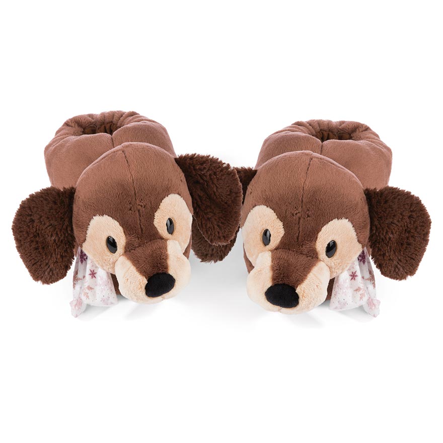 Cosy Winter Skida Dachshund Slippers