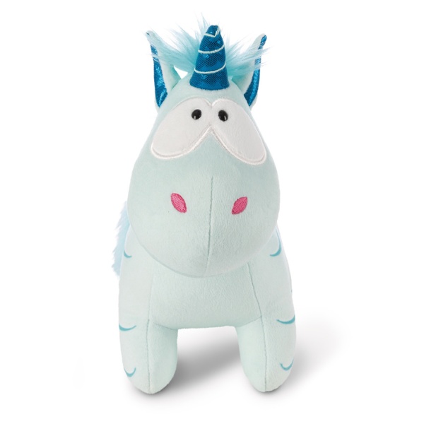 Pendentif Licorne Snow Coldson - NICI - 11 Cm - Bleu Et Violet - Idée Cadeau Mignonne