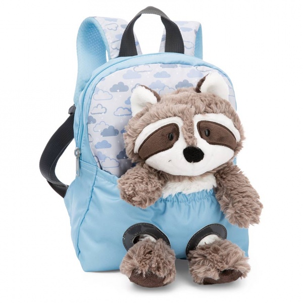 NICI Travel Friends Raccoon Backpack