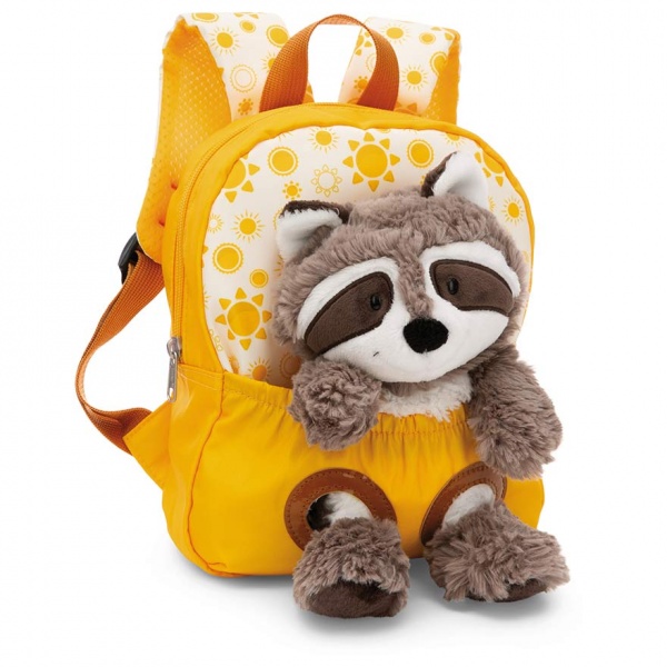 NICI Travel Friends Raccoon Backpack