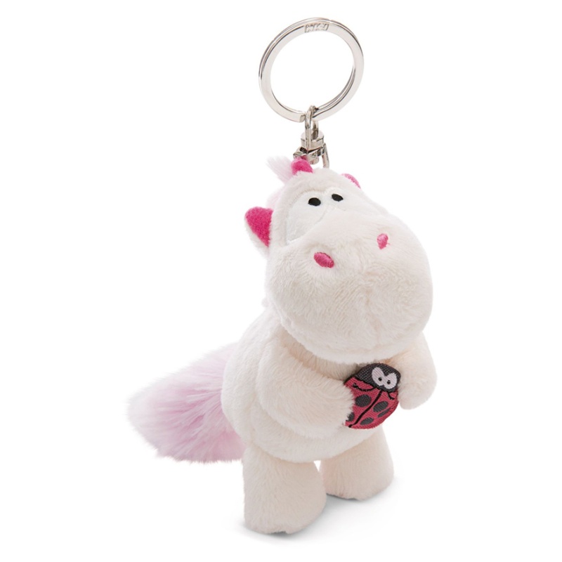 Ciondolo Unicorno Theodor NICI - 8cm, Colore Bianco E Rosa, Perfetto Come Regalo - Foto 2