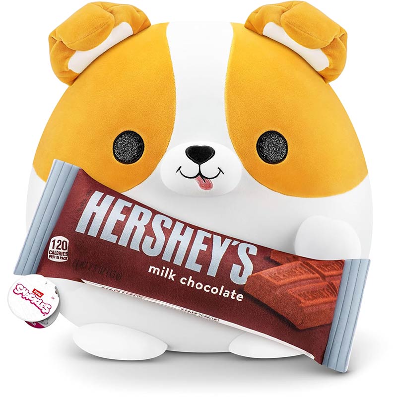 Zuru Snackles Benji Corgi with Hershey's Milk Chocolate