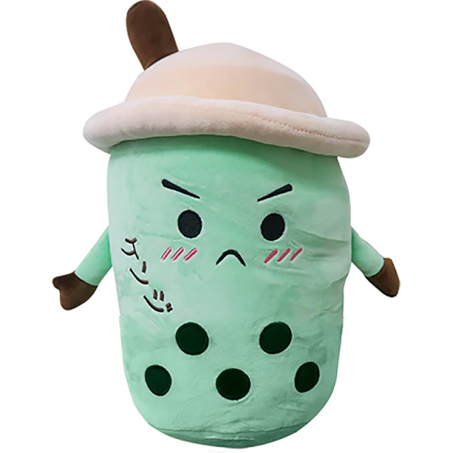 Yabu Grumpy Green Boba Man