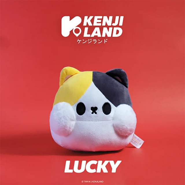 Yabu Tiny-K Lucky Cat Yellow