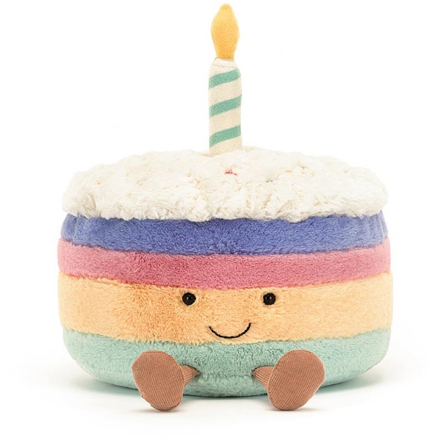 Amuseables Rainbow Birthday Cake