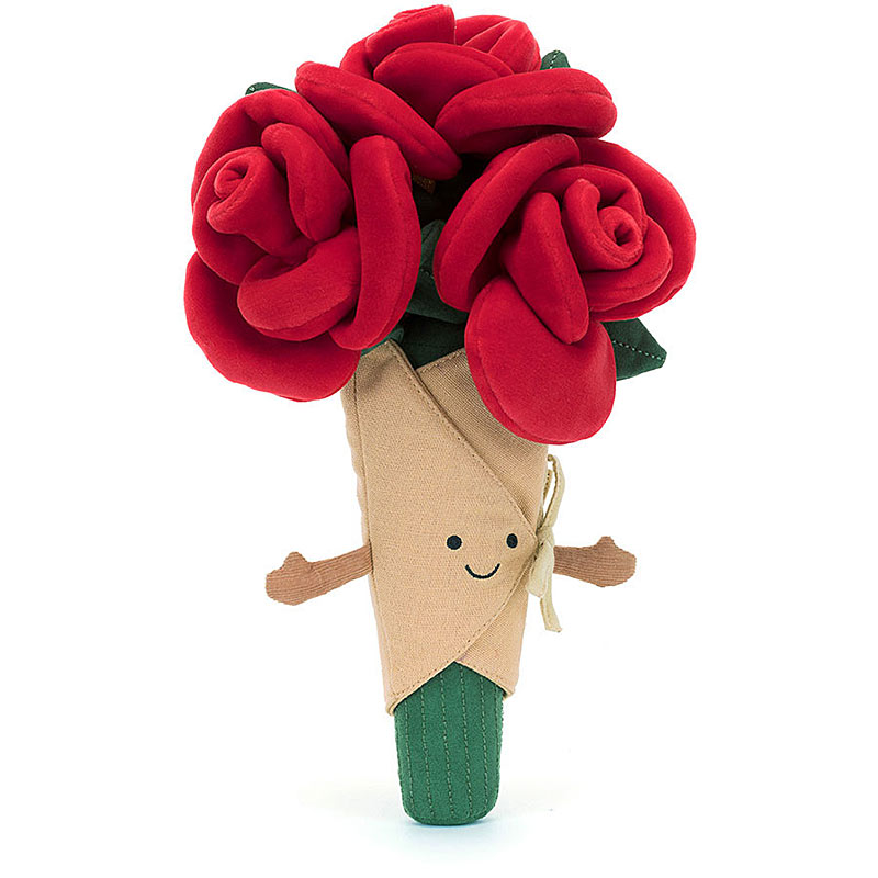 Jellycat Amuseables Rose Bouquet | Plushpaws