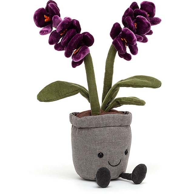  ぬいぐるみ　Amuseables Pink Orchid 花瓶 Amuseables Pink Orchid - Official Jellycat