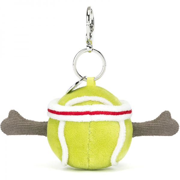Jellycat Amuseables Sports Tennis Ball Bag Charm | Plushpaws