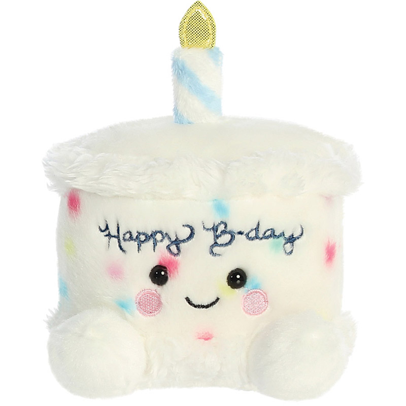 Jellycat Amuseables Rainbow Birthday Cake | plushpaws.co.uk