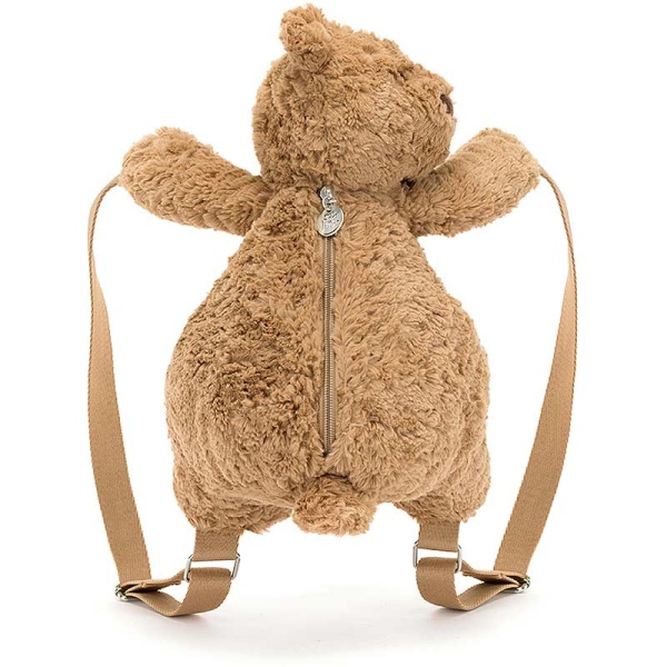 Jellycat Bartholomew Bear Bag Charm Keyring | plushpaws.co.uk
