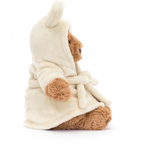 Jellycat Bartholomew Bear Bag Charm Keyring | plushpaws.co.uk