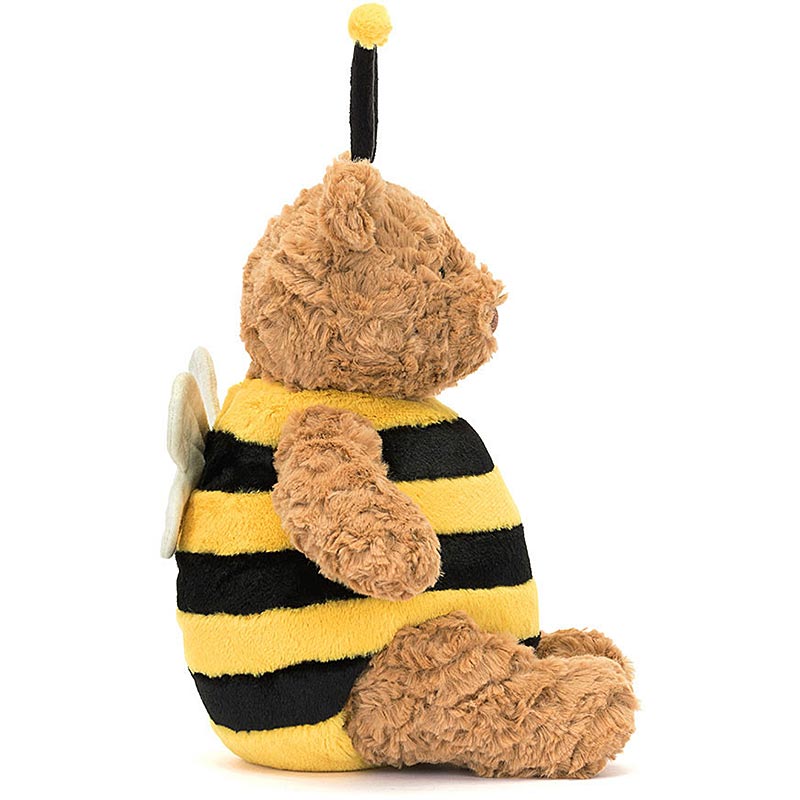 Jellycat Bartholomew Bear Bumblebee plushpaws.co.uk