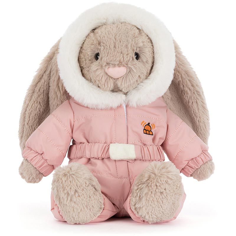 Jellycat Bashful Bunny Snow Suit | plushpaws.co.uk