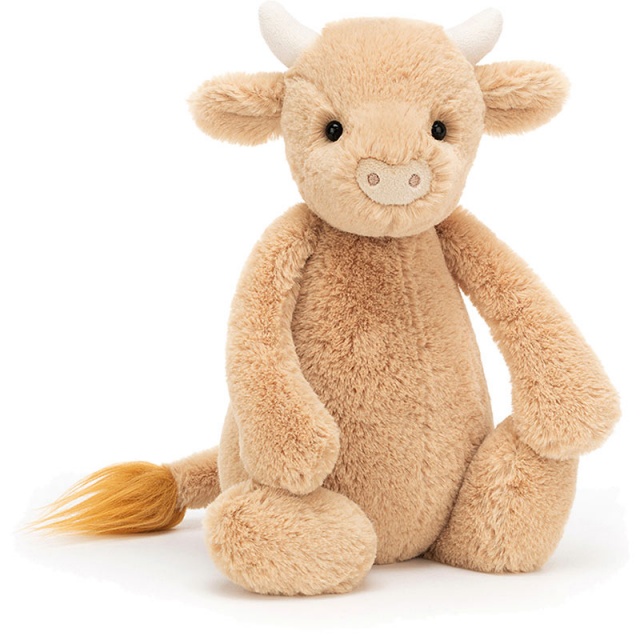 Jellycat Truffles Highland Cow Plushpaws.co.uk