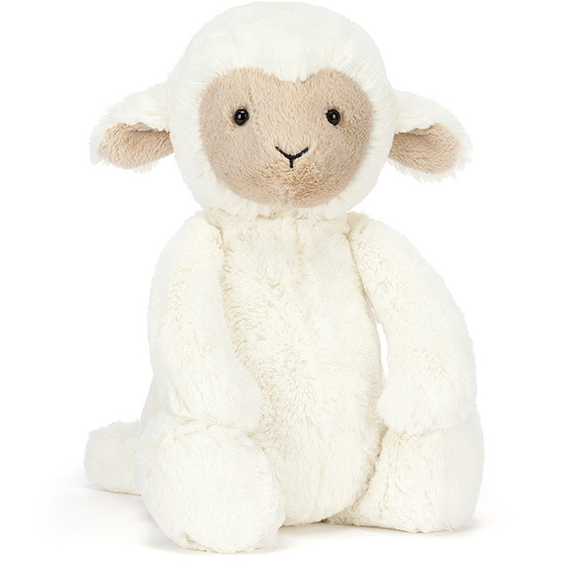 jellycat bashful lamb soother