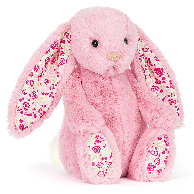 Jellycat Blossom Blush Cherry Bunny | plushpaws.co.uk