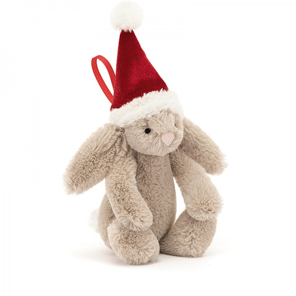 Bashful Christmas Bunny Tree Decoration