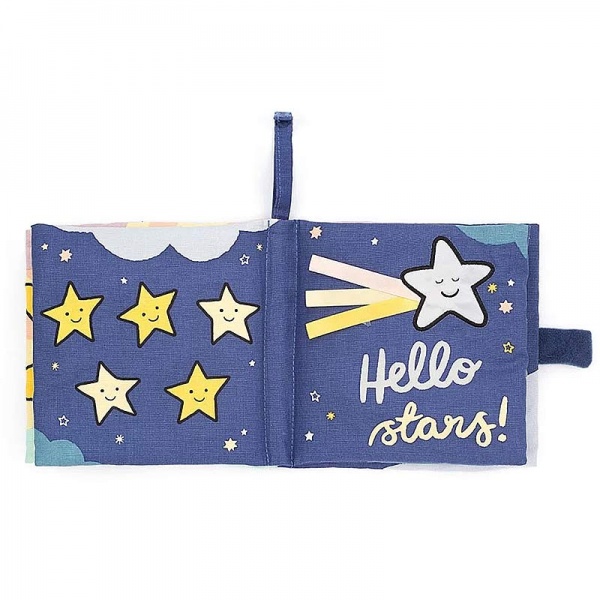 Hello Moon Fabric Book