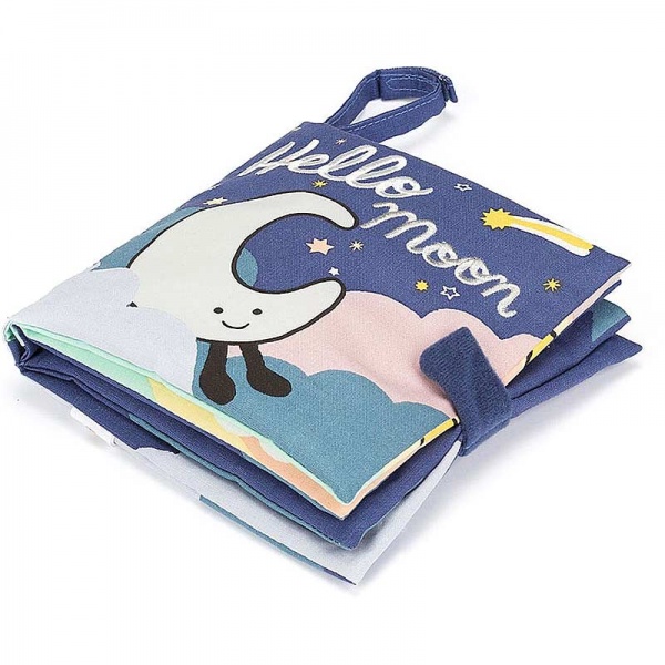 Hello Moon Fabric Book