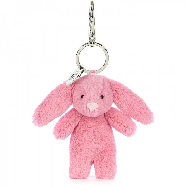 Bashful Pink Bunny Bag Charm