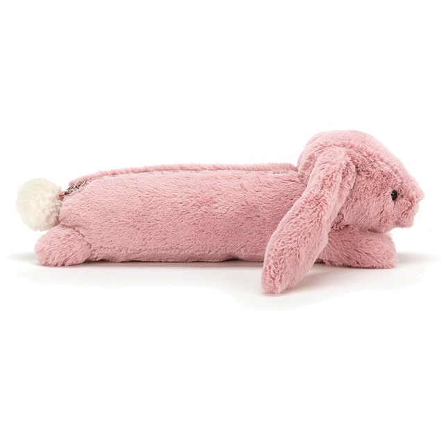 Jellycat Bashful Tulip Pink Bunny Pencil Case | Plushpaws