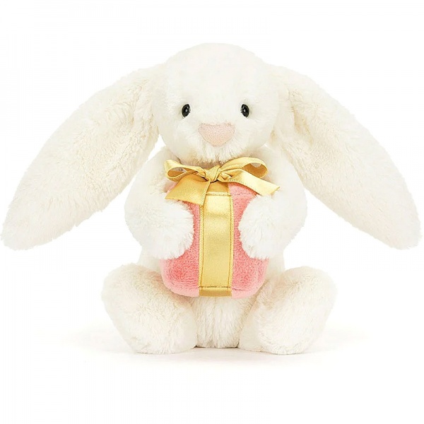 Bashful Bunny with Present