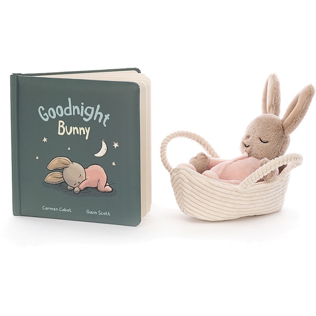 Little Jellycat Goodnight Bunny Book | plushpaws.co.uk