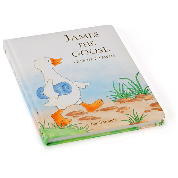 James the Goose Learns to Swim Book