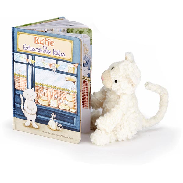 Jellycat Books Katie the Extraordinary Kitten Board Book plushpaws.co.uk
