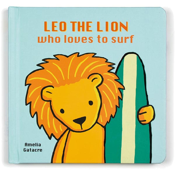 Leo the Lion who Loves to Surf Book