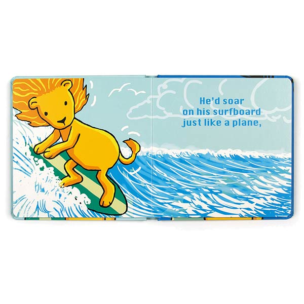Leo the Lion who Loves to Surf Book