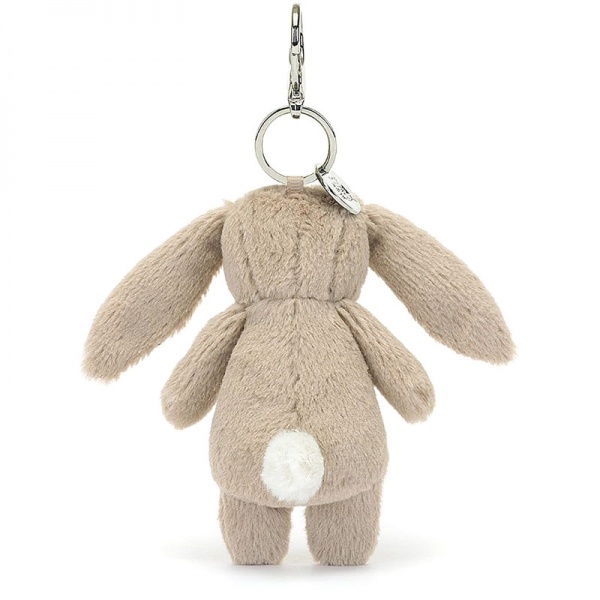 Blossom Beige Bunny Bag Charm