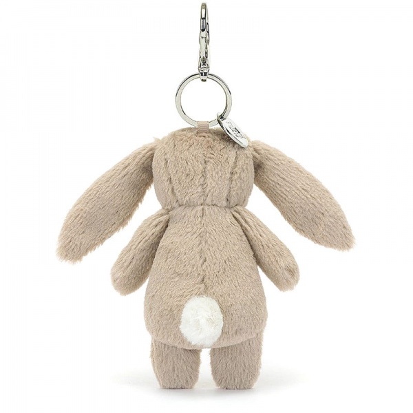 Blossom Beige Bunny Bag Charm