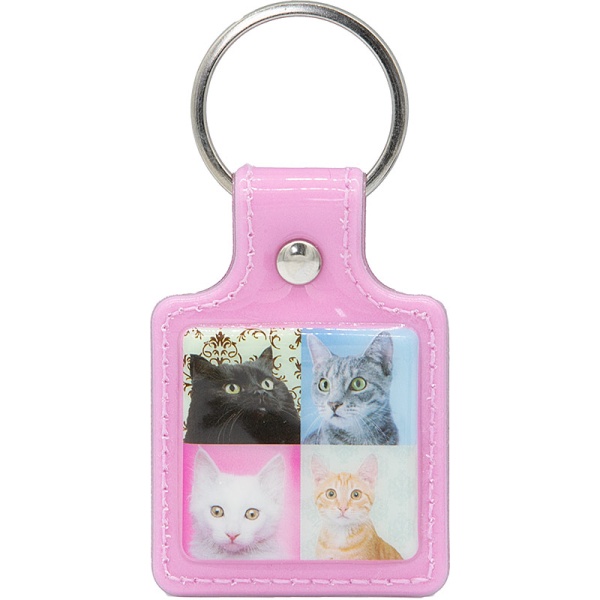 Catseye Cat Keyring