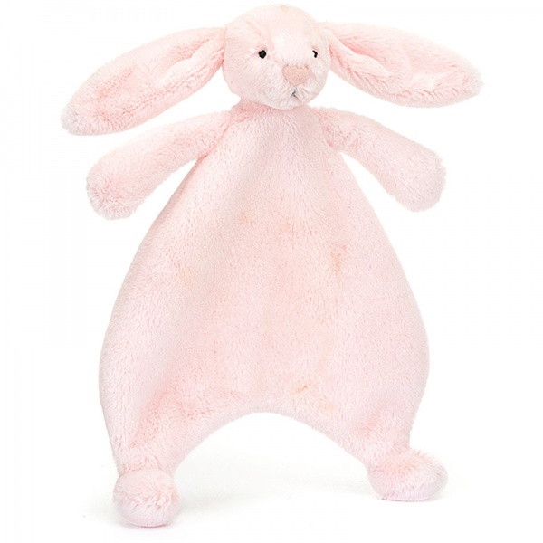 Bashful Pink Bunny Comforter