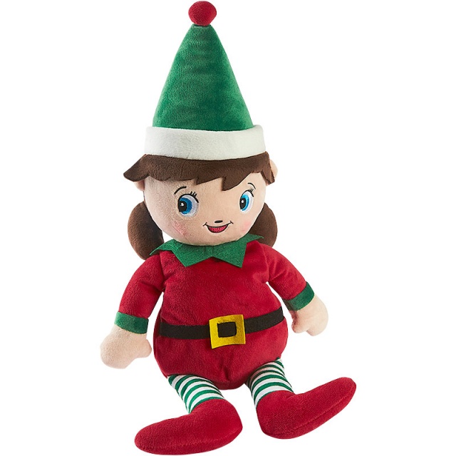 Cozy Christmas Girl Elf