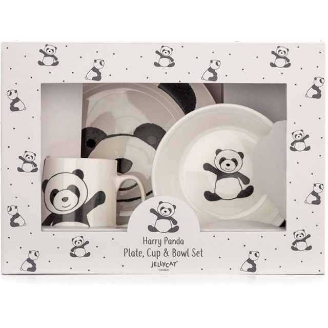 Harry Panda Ceramic Bowl Set