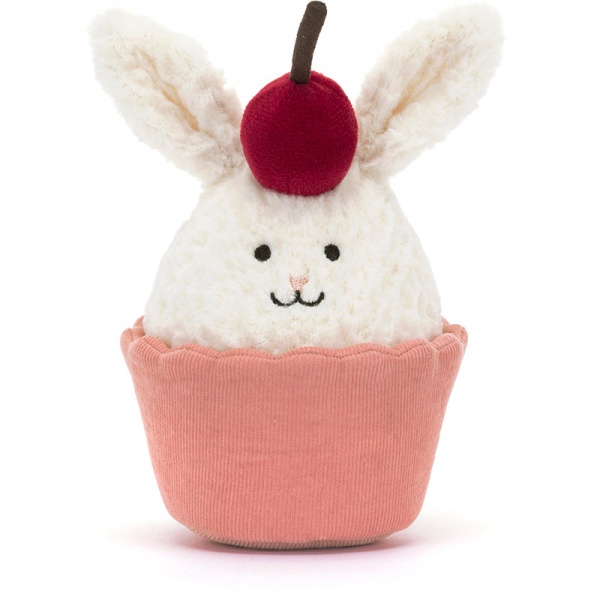 Jellycat Amuseables Dainty Dessert Bunny Macaron | plushpaws.co.uk