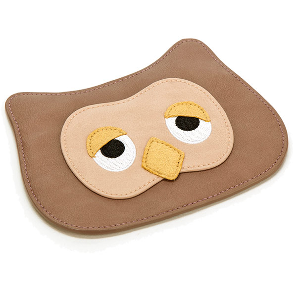 Don't Give a Hoot Owl Appliqu Coin Purse