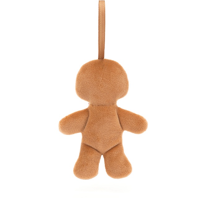 Festive Folly Gingerbread Fred Tree Decoration