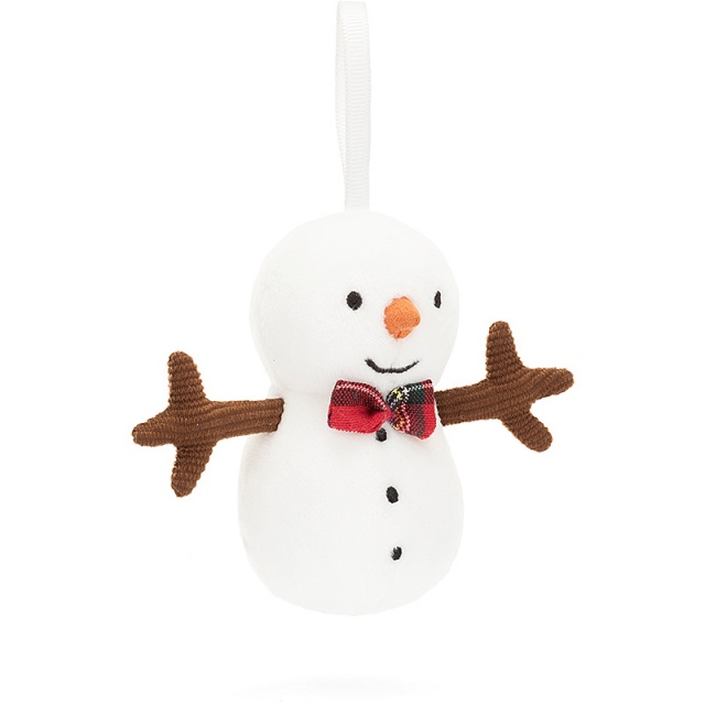 Festive Folly Snowman Tree Decoration