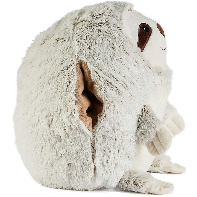 Supersized Handwarmer Marshmallow Sloth Muff