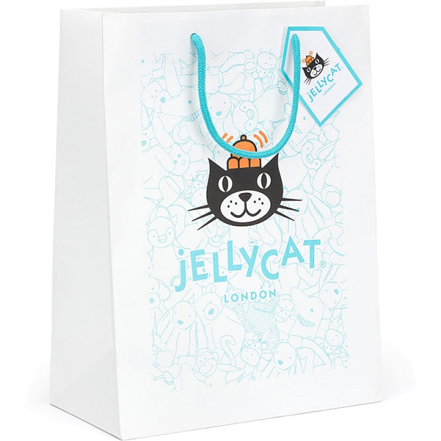 Jellycat White Paper Bag