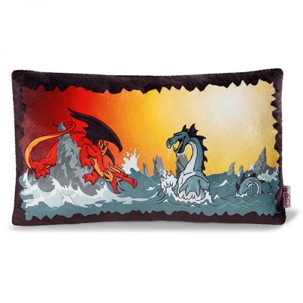 Dragon & Sea Monster Cushion
