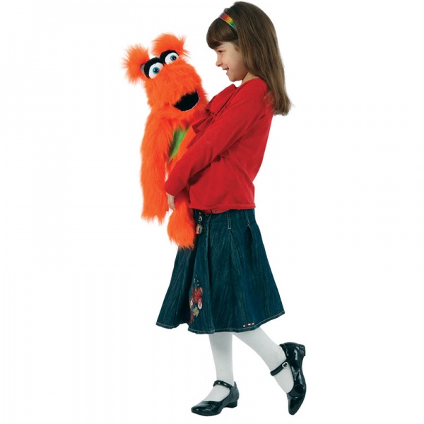 Orange Monster Puppet