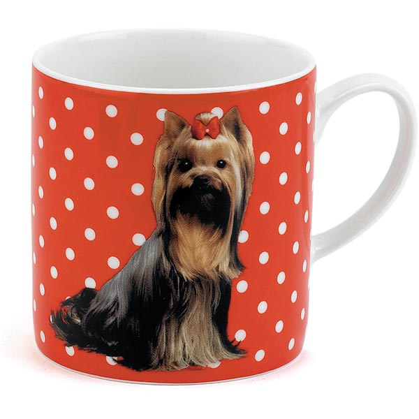 Polka Dot Dog Mug