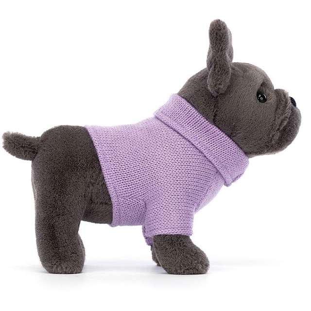 Purple Sweater French Bulldog